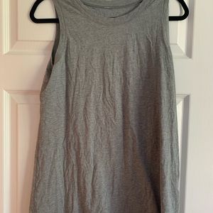 LULULEMON Muscle Shirt-Gray
